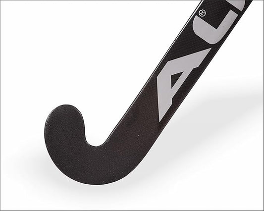ALFA Indoor I30 Hockey Stick | Color : Black | Material : 30% Carbon Composite |Dual Core Technology | Hybrid Composite Structure | Enhanced Control | Lightweight and Durable