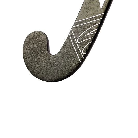 ALFA AX-99 Senior Composite Hockey Stick | Color : Metallic Black |Material : 95% Carbon, 5% Kevlar | Lightweight and Durable | Advanced Carbon Layering : Elite Performance