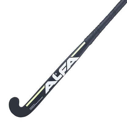 ALFA Y-30 Junior Hockey Stick | Color: Purple | Size: 30” | Material: 10% Carbon | Gender: Unisex | Lightweight Design | Ergonomic Grip | Durable Build | Enhanced Control | Precision Play