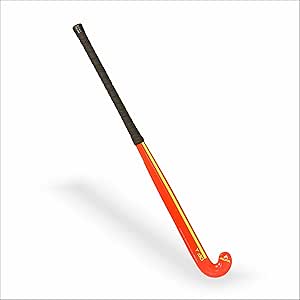 ALFA Y-30 Junior Hockey Stick | Color: Red | Size: 30" | Material: 10% Carbon | Gender: Unisex | Lightweight | Ergonomic Grip | Durable | High Control | Enhanced Power