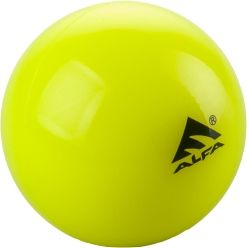 ALFA AB-93 Smooth Field Hockey Ball | Color : Yellow | Size : Standard | PU Material | Smooth Surface : Precision and Control | Optimal Performance |Training and Matches .